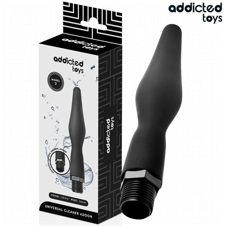 ADDICTED TOYS - ANAL CLEANER MIT UNIVERSALADAPTER MODELL 2