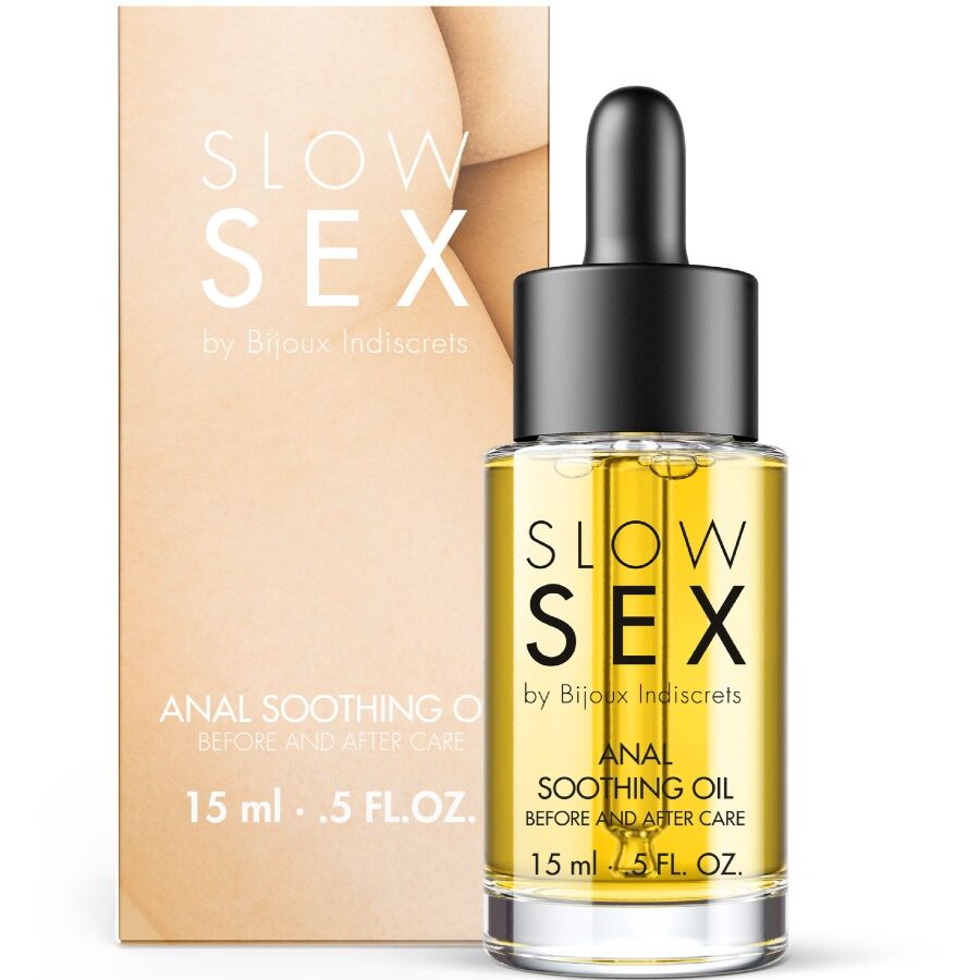 BIJOUX INDISCRETS  SLOW SEX SOOTHING ANAL OIL 15 ML