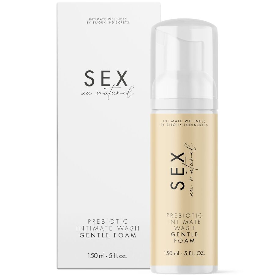 BIJOUX INDISCRETS  SEX AU NATUREL PRÄBIOTISCHES INTIMGEL MIT SCHAUM 150 ML