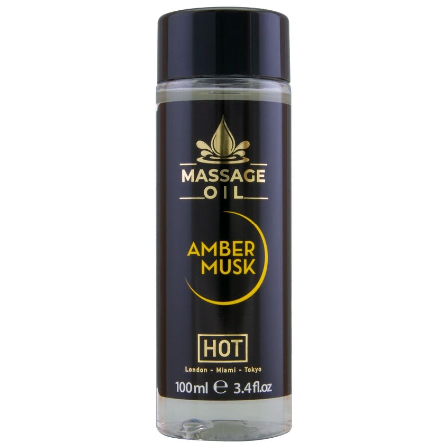HOT - MASSAGEÖL AMBER  MOSCHUS 100 ML