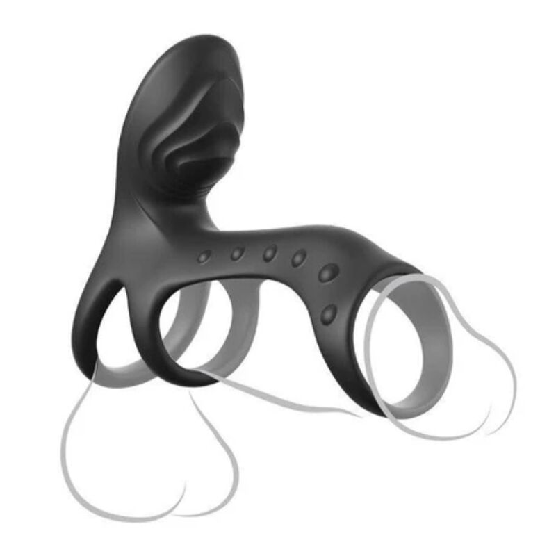 FANTASY C-RINGZ ULTIMATIVER PAAR-CAGE-PRO-VIBRATIONS-PENISRING 19,5 CM