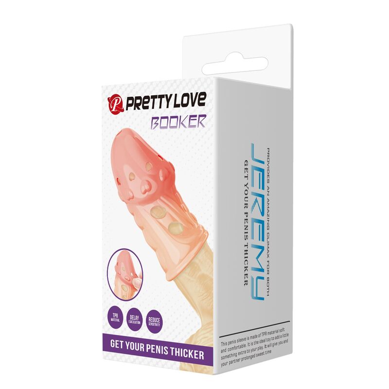 PRETTY LOVE - SOCKER STRUKTURIERTE PENISHÜLLE NATUR