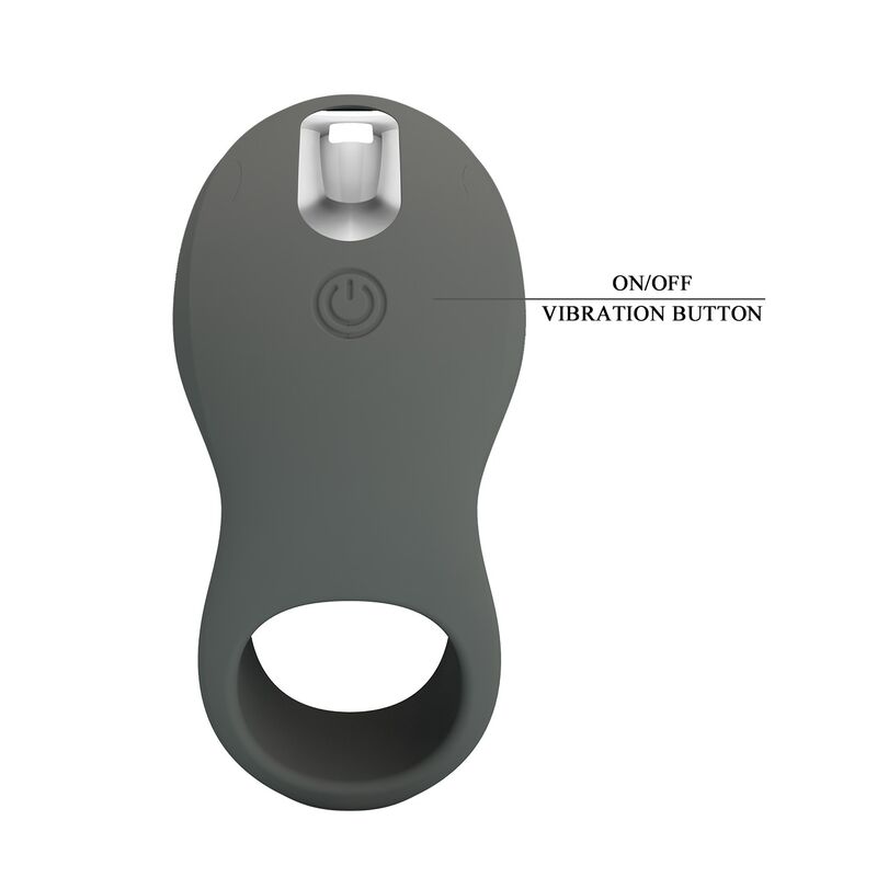 PRETTY LOVE  WIEDERAUFLADBARER VIBRATIONSRING MIT DOPPELSTIMULATOR
