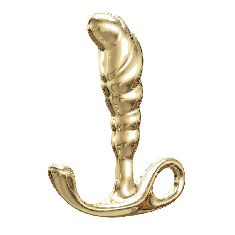 PRETTY LOVE  JACK PROSTATAMASSAGEGERÄT AUS ZINKLEIDE, GOLD