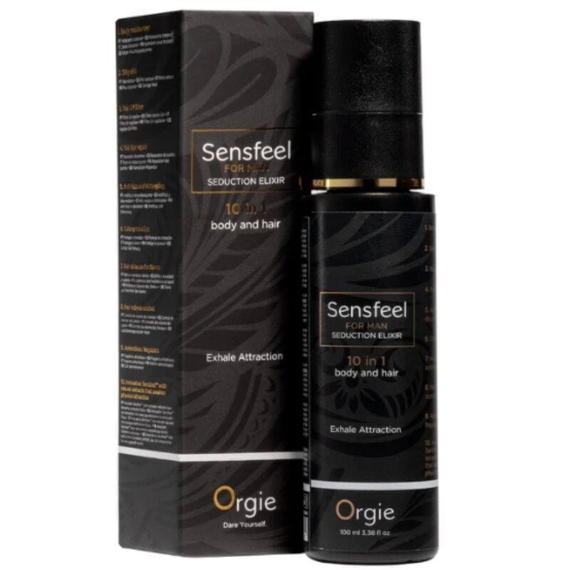 ORGIE - SENSFEEL FÜR DEN MÄNNER VERFÜHRUNGS-ELIXIER 10 IN 1 FÜR KÖRPER UND HAAR 100 ML