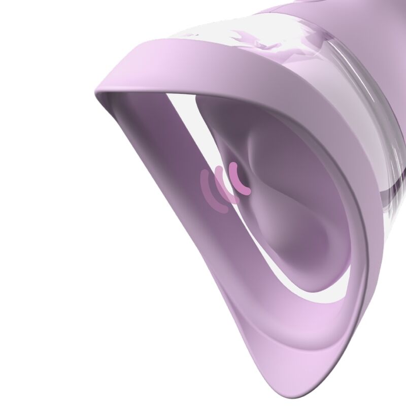 FANTASY FOR HER - VELOURA TOUCH LUSTIKPUMPE INTIMPUMPE MIT SAUG- UND VIBRATIONSFUNKTION LILA