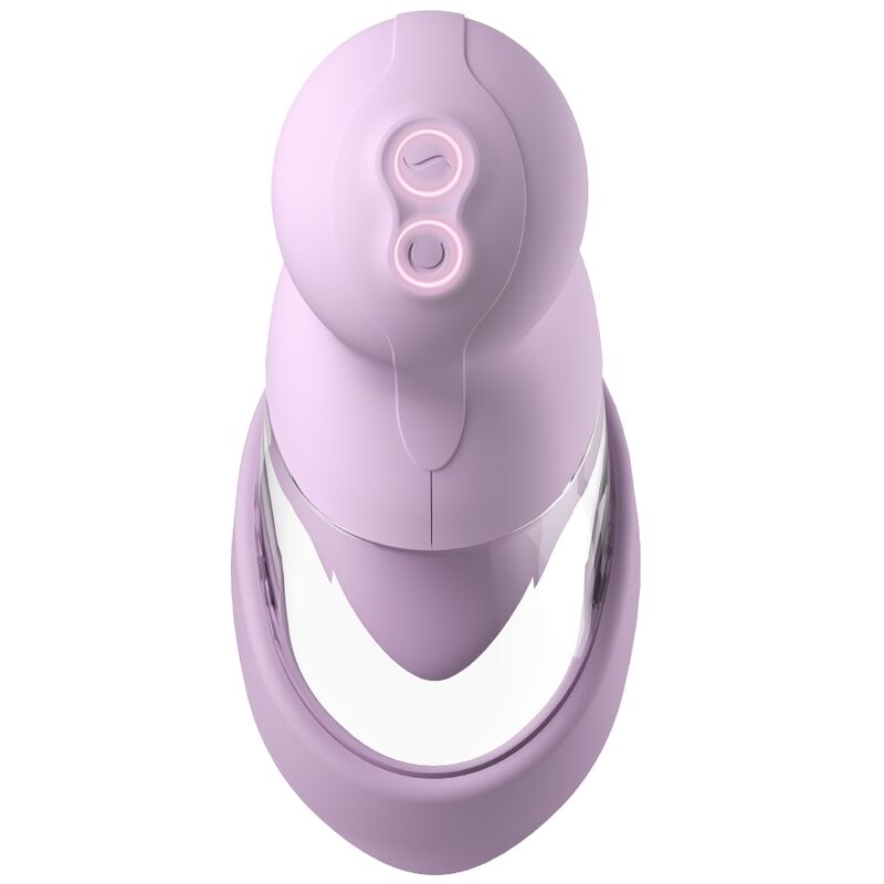 FANTASY FOR HER - VELOURA TOUCH LUSTIKPUMPE INTIMPUMPE MIT SAUG- UND VIBRATIONSFUNKTION LILA