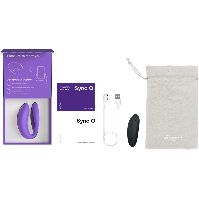 WE-VIBE - SYNC O WRAPPING-STIMULATIONS-PAARVIBRATOR LICHTLILA