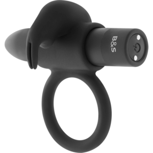 BLACKSILVER - BURTON RING 10 VIBRATIONSMODI SCHWARZ